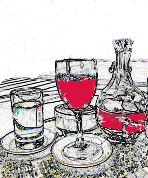 wine glass